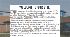 Desktop Screenshot of pcespto.weebly.com