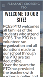 Mobile Screenshot of pcespto.weebly.com