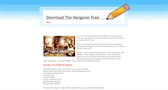 Desktop Screenshot of downloadthehangoverfree.weebly.com
