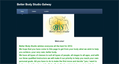 Desktop Screenshot of betterbodystudiogalway.weebly.com