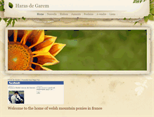 Tablet Screenshot of haras-de-garem.weebly.com