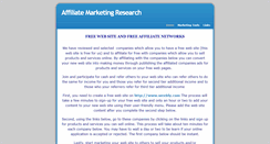 Desktop Screenshot of freeaffiliatemarketing.weebly.com