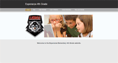 Desktop Screenshot of esperanza6thgrade.weebly.com