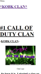 Mobile Screenshot of kobkcodclan.weebly.com