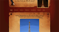 Desktop Screenshot of mllecohen.weebly.com