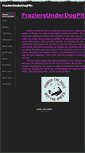 Mobile Screenshot of fraziersunderdogpits.weebly.com