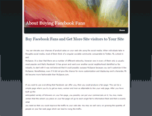Tablet Screenshot of aboutbuyingfacebookfans.weebly.com