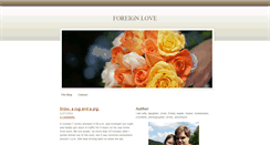 Desktop Screenshot of foreignlove.weebly.com