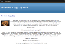 Tablet Screenshot of emmawaggydog.weebly.com