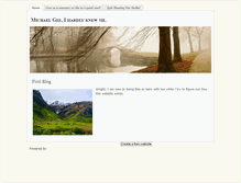Tablet Screenshot of michaelgeihardlyknewme.weebly.com
