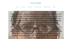 Desktop Screenshot of karenkaapcke.weebly.com