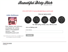 Tablet Screenshot of beautiful-dirty-rich.weebly.com
