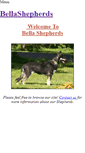 Mobile Screenshot of bellashepherds.weebly.com