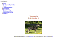 Tablet Screenshot of bellashepherds.weebly.com