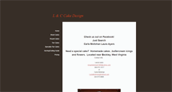 Desktop Screenshot of lccakedesign.weebly.com