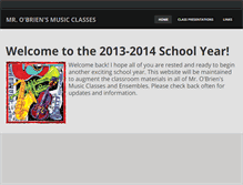 Tablet Screenshot of obrienclass.weebly.com