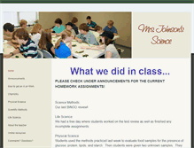 Tablet Screenshot of johnsonscience.weebly.com