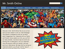 Tablet Screenshot of mrsmith-online.weebly.com