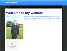 Tablet Screenshot of matt1979.weebly.com