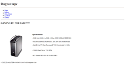 Desktop Screenshot of ibuypowerpc.weebly.com