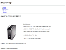 Tablet Screenshot of ibuypowerpc.weebly.com