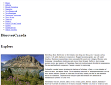 Tablet Screenshot of discovercanada.weebly.com