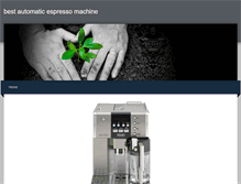 Tablet Screenshot of bestautomaticespressomachine.weebly.com