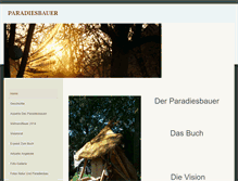 Tablet Screenshot of paradiesbauer.weebly.com