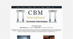 Desktop Screenshot of cbminternational.weebly.com