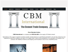 Tablet Screenshot of cbminternational.weebly.com