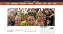 Desktop Screenshot of mrcronkite.weebly.com