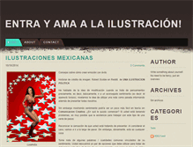 Tablet Screenshot of ilustracionfantastica.weebly.com