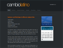 Tablet Screenshot of cambiolatino.weebly.com