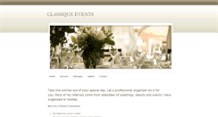 Desktop Screenshot of classique.weebly.com