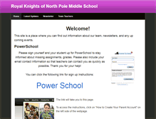 Tablet Screenshot of npmsroyalknights.weebly.com