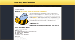 Desktop Screenshot of campbusybeesdesplaines.weebly.com