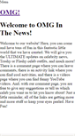 Mobile Screenshot of omginthenews.weebly.com