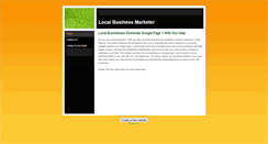 Desktop Screenshot of localbizmarketer.weebly.com