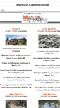 Mobile Screenshot of mansionclassifications.weebly.com
