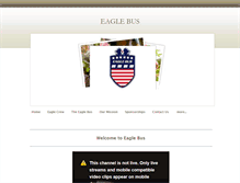 Tablet Screenshot of eaglebus.weebly.com