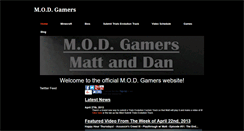 Desktop Screenshot of modgamers.weebly.com