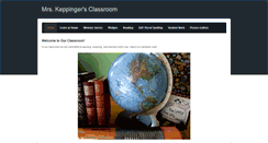Desktop Screenshot of mrskeppingersclass.weebly.com
