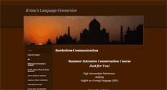 Desktop Screenshot of languageconnection.weebly.com