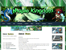 Tablet Screenshot of maplekingdom.weebly.com
