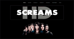 Desktop Screenshot of hd-screams.weebly.com