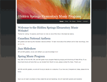 Tablet Screenshot of hsmusic.weebly.com