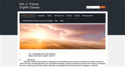 Desktop Screenshot of franciakaren.weebly.com