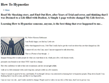 Tablet Screenshot of howtohypnotizenow.weebly.com