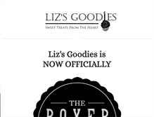 Tablet Screenshot of lizsgoodies.weebly.com