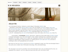 Tablet Screenshot of kksharma.weebly.com